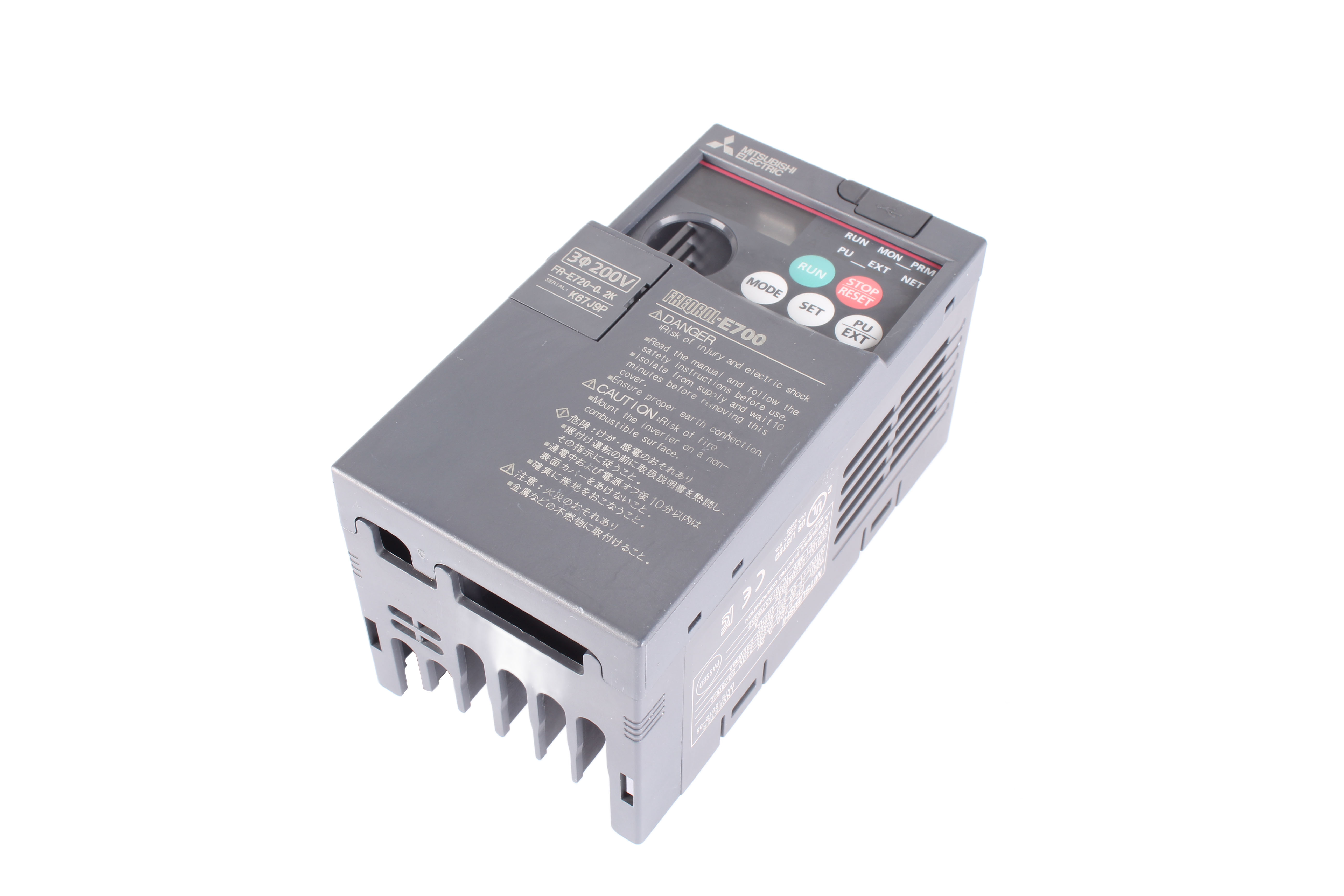 MITSUBISHI ELECTRIC FR-E720-0.2K COVER 