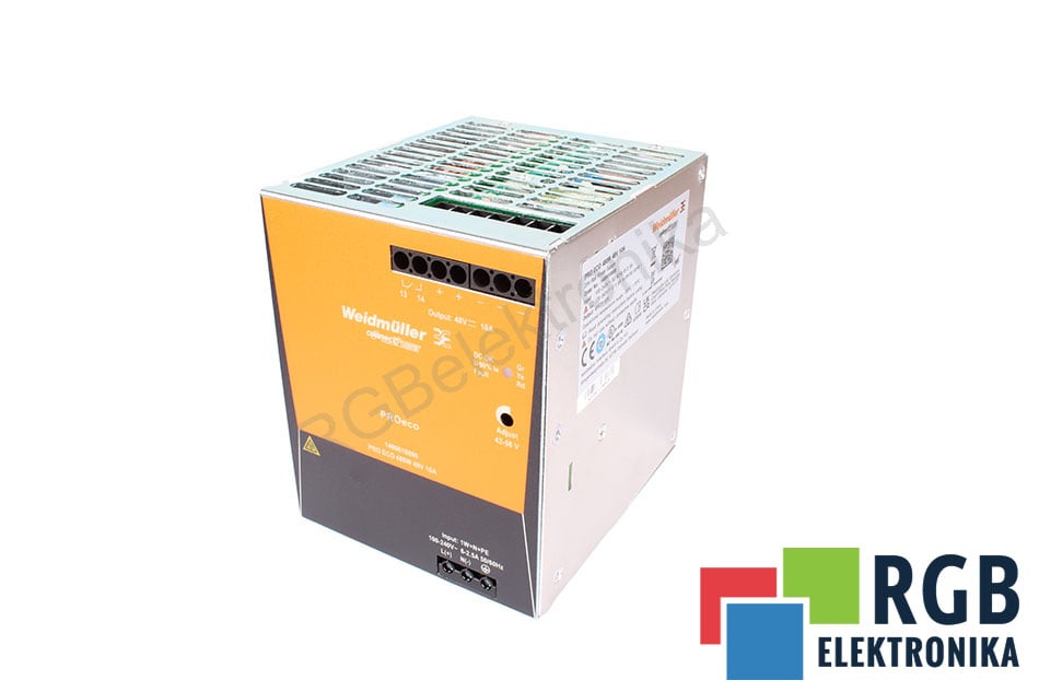 WEIDMULLER 1469610000 PRO ECO 480W 48V 10A NETZTEIL 