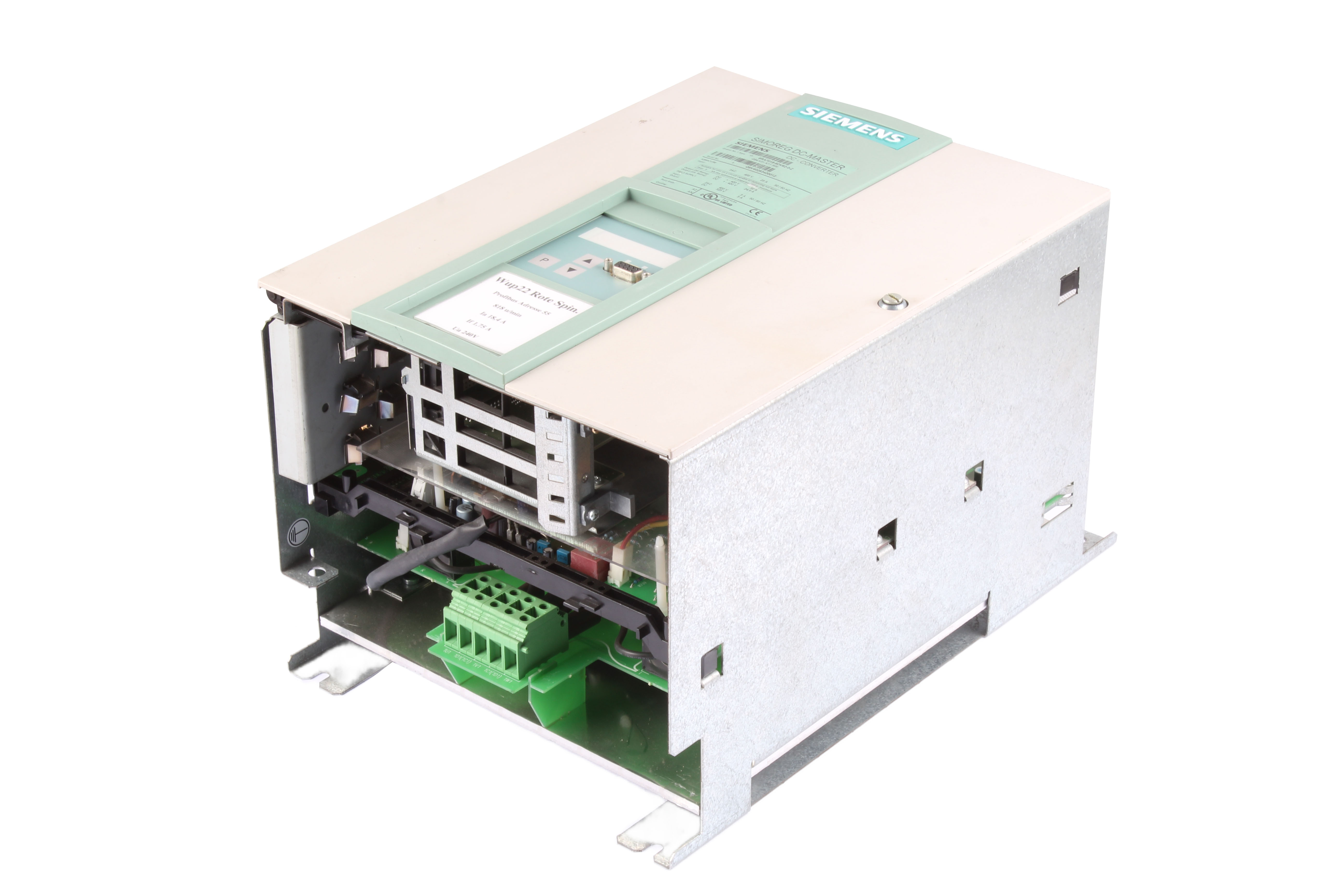 SIEMENS 6RA7018-6DV62-0-Z Z:G94 K01 K11 S00 420V 30A 3 -F 400V 