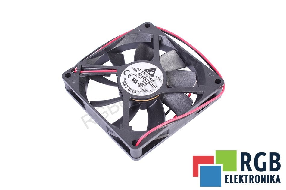 DELTA AFB0824SHB 80X80X15MM 24VDC 80X80X15MM 24VDC VENTILADOR AXIAL 24V 80 MM 15 MM 80 MM 