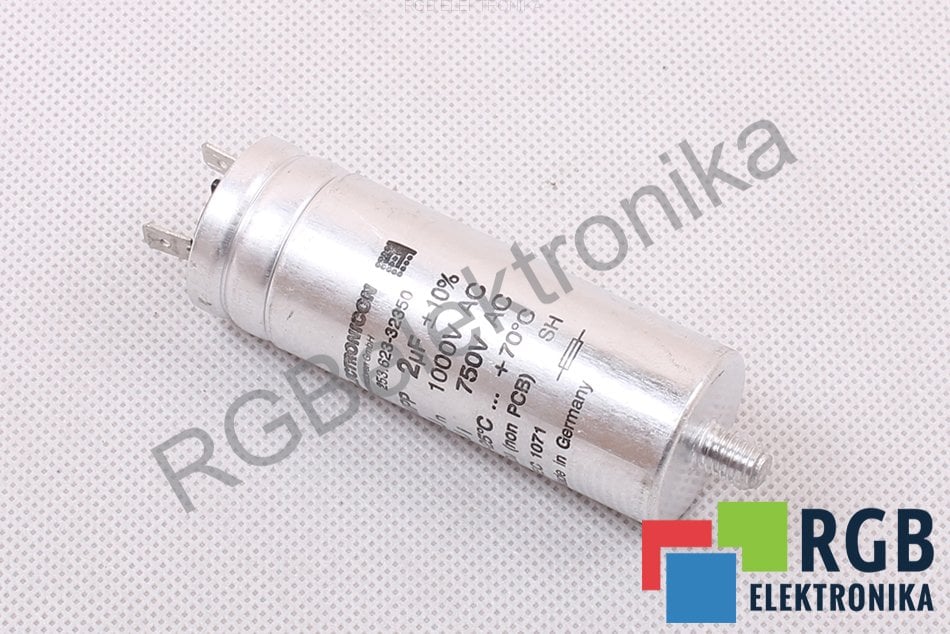 253.623-32350 MPP 2UF UN 1000VAC UI 750VAC KONDENSATOR ELECTRONICON