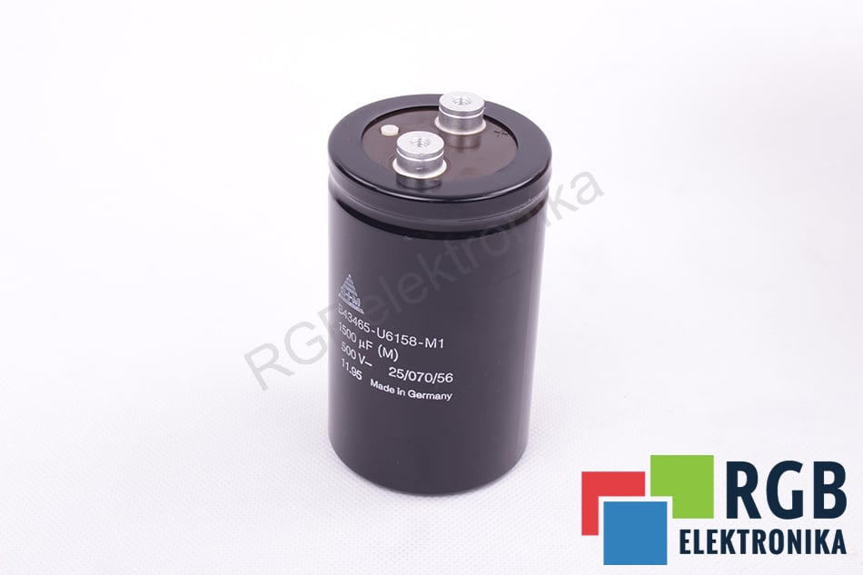 KONDENSATOR B43465-U6158-M1 1500UF 500VDC S+M