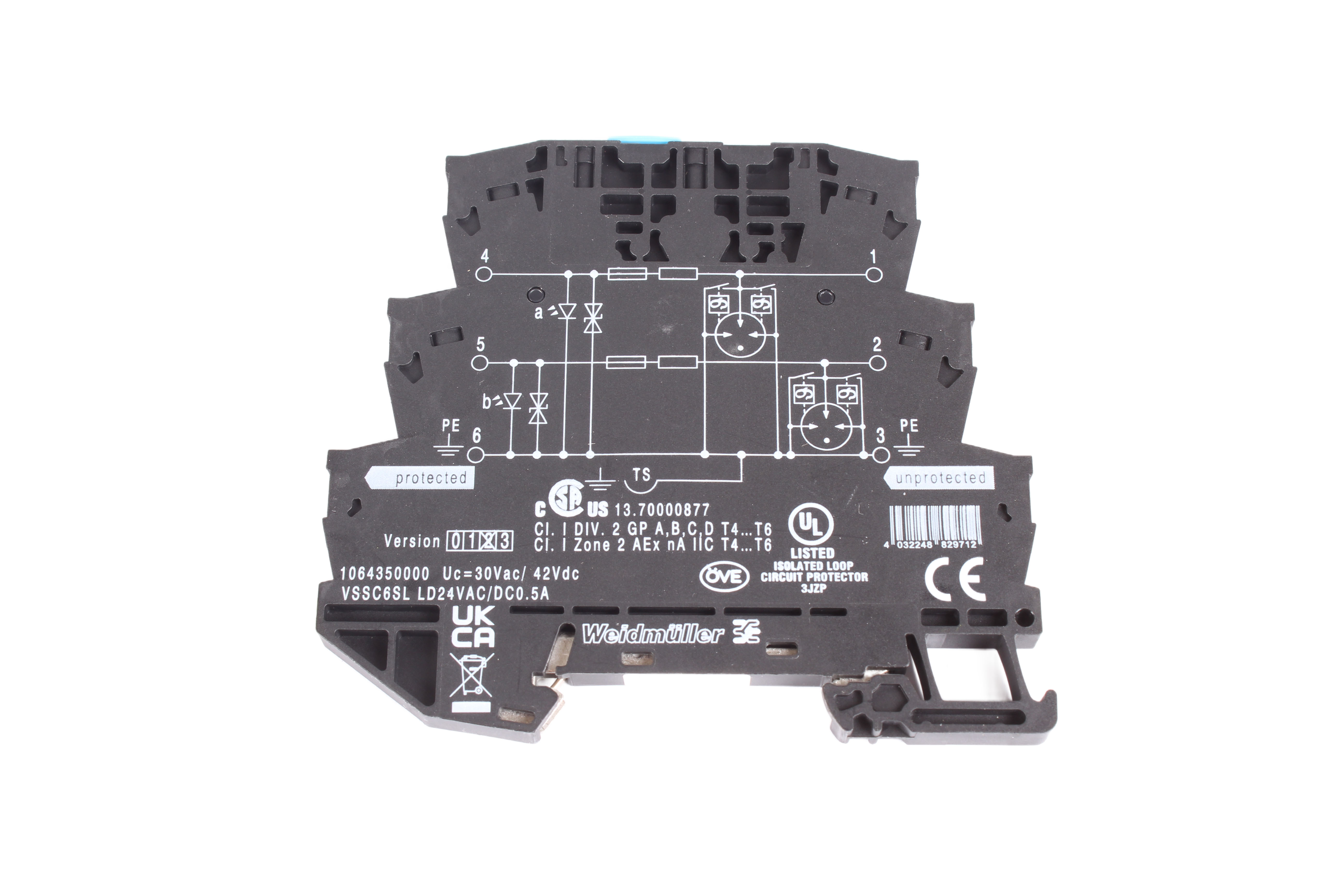 WEIDMULLER VSSC6SLLD24VAC/DC0.5A 1064350000 SAFETY RELAY 