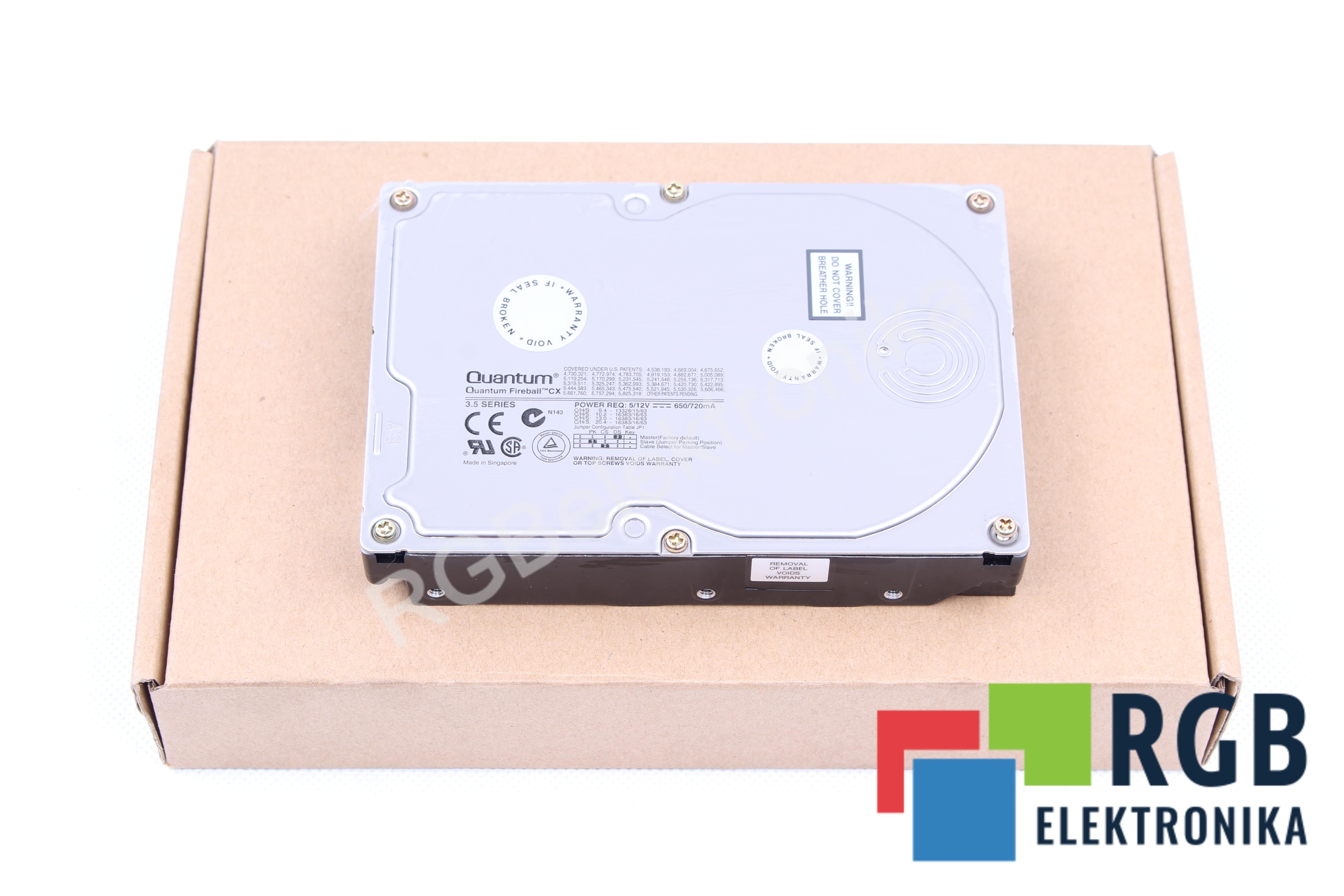 DYSK TWARDY 3.5" CX64A013 6.4GB ATA QUANTUM FIREBALL