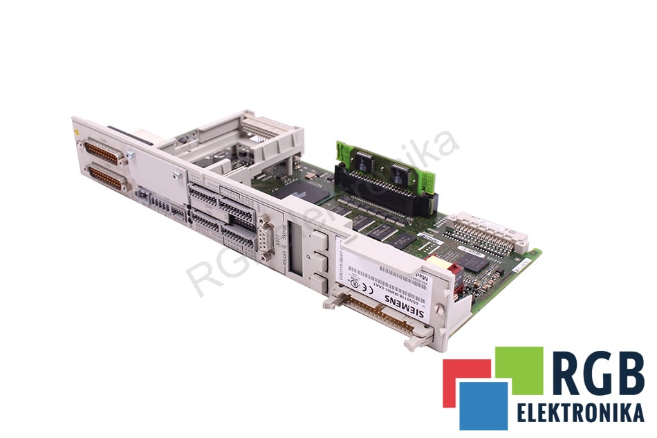 SIEMENS 6SN1118-0NH01-0AA1 VERSION F CONTROL BLOCK SIMODRIVE CARTE DE COMMANDE SERVO 