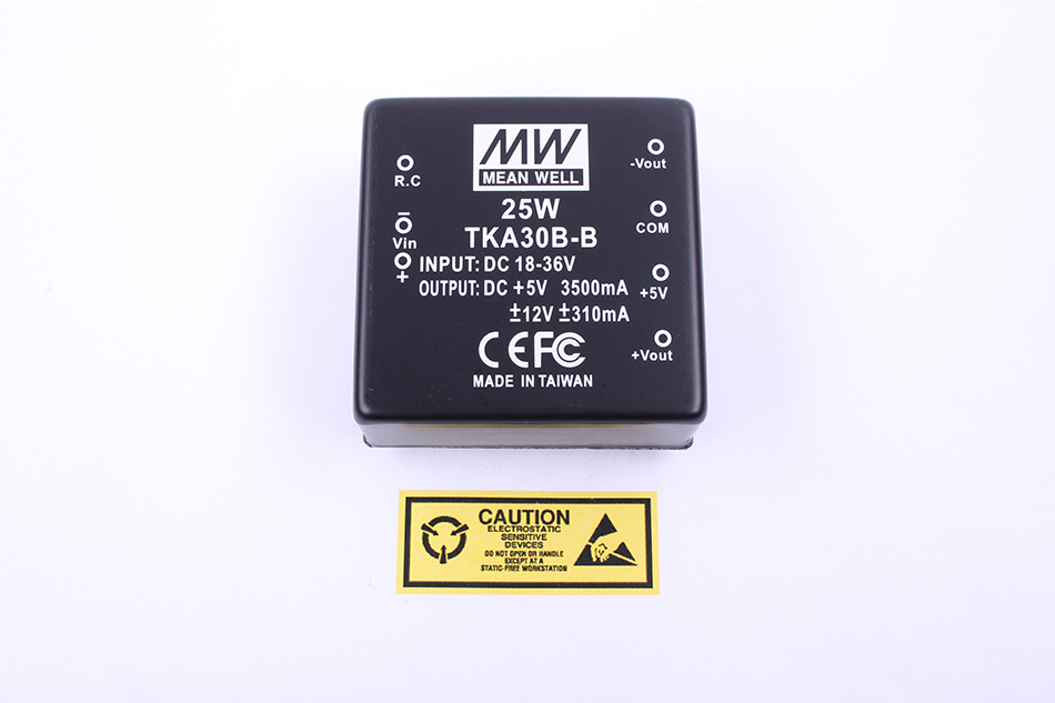 NEW 25W DC-DC TRIPLE OUTPUT CONVERTER TKA30B-B MEAN WELL