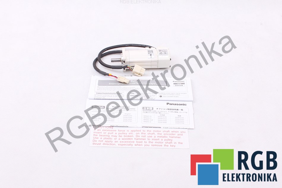 NOWY MSMA012A1A IN 84V 1.0A OUT 0.1KW 200HZ 3000R/MIN AC SERVOMOTOR PANASONIC