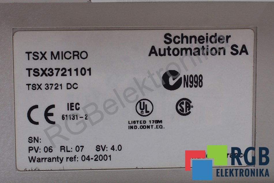 Telemecanique TSX 3721101 automate schneider 