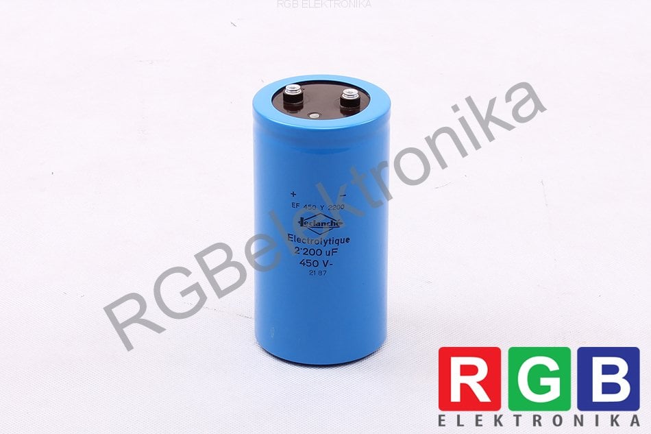 EF 450 Y 2200 LECLANCHE 2200UF 450V ELECTROLYTIQUE KONDENSATOR LECLANCHE