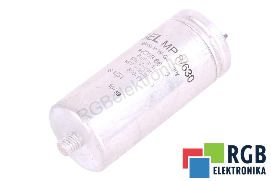 MP8/630 SEL KONDENSATOR 8UF 630V