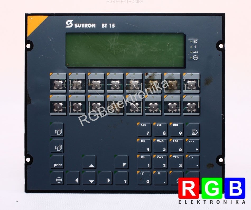 BT157040031 BT 15 OPERATOR PANEL SÜTRON SUETRON