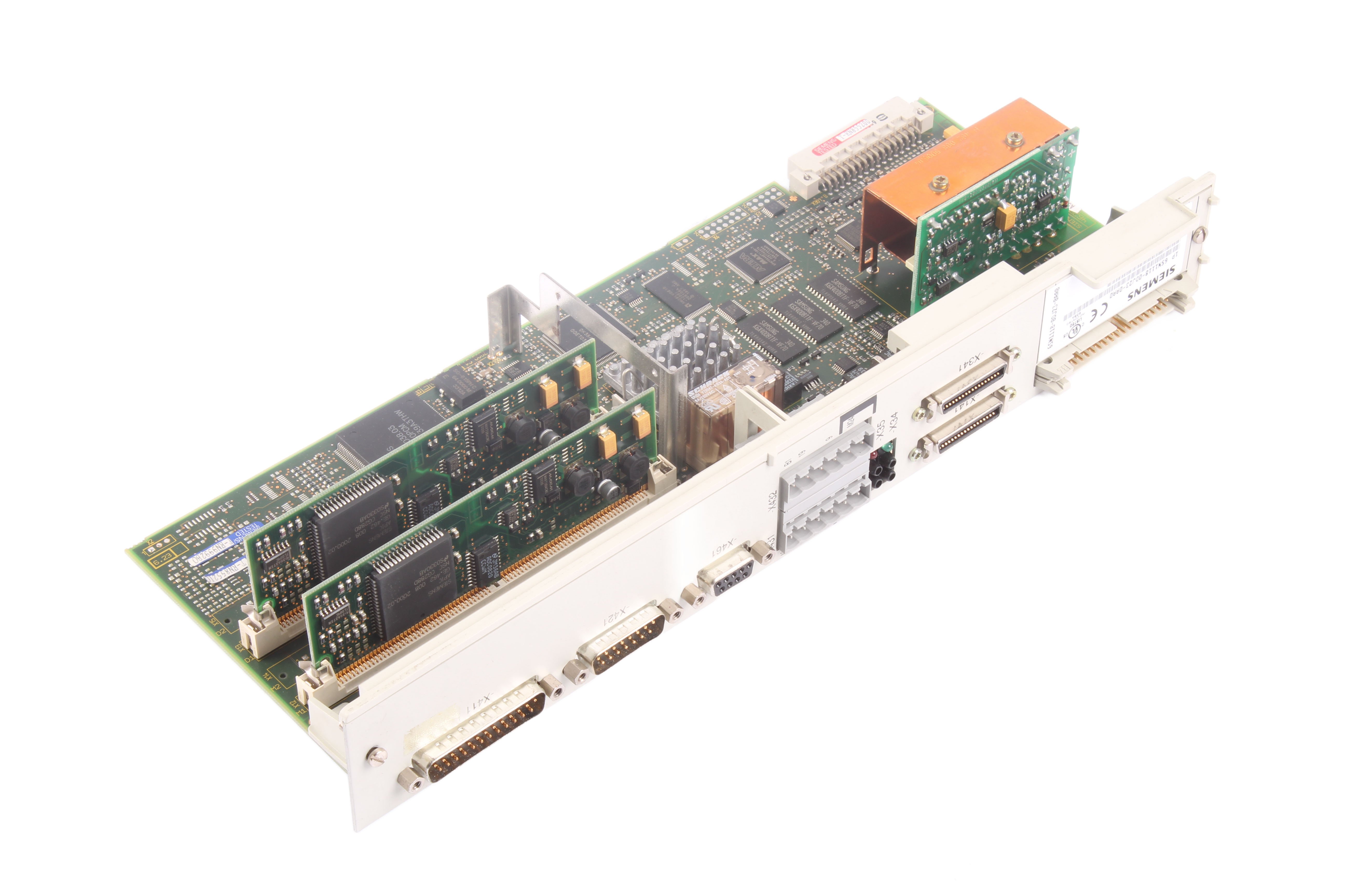 SIEMENS 6SN1118-0DJ23-0AA0 VERSION B SCHEDA SERVOCONTROLLO 