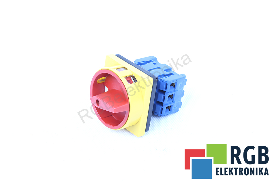 ROZŁĄCZNIK GŁÓWNY DO ZABUDOWY CZERWONY KG32B 32A 690V KRAUS & NAIMER