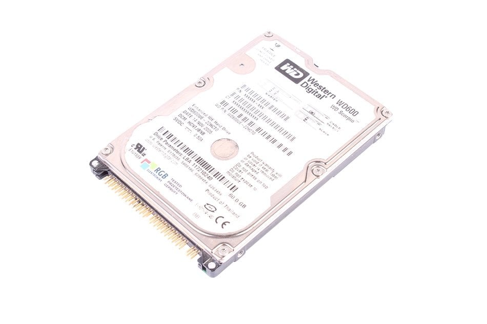WESTERN DIGITAL WD600UE-22HCT0 WD600 WD SCORPIO 60GB