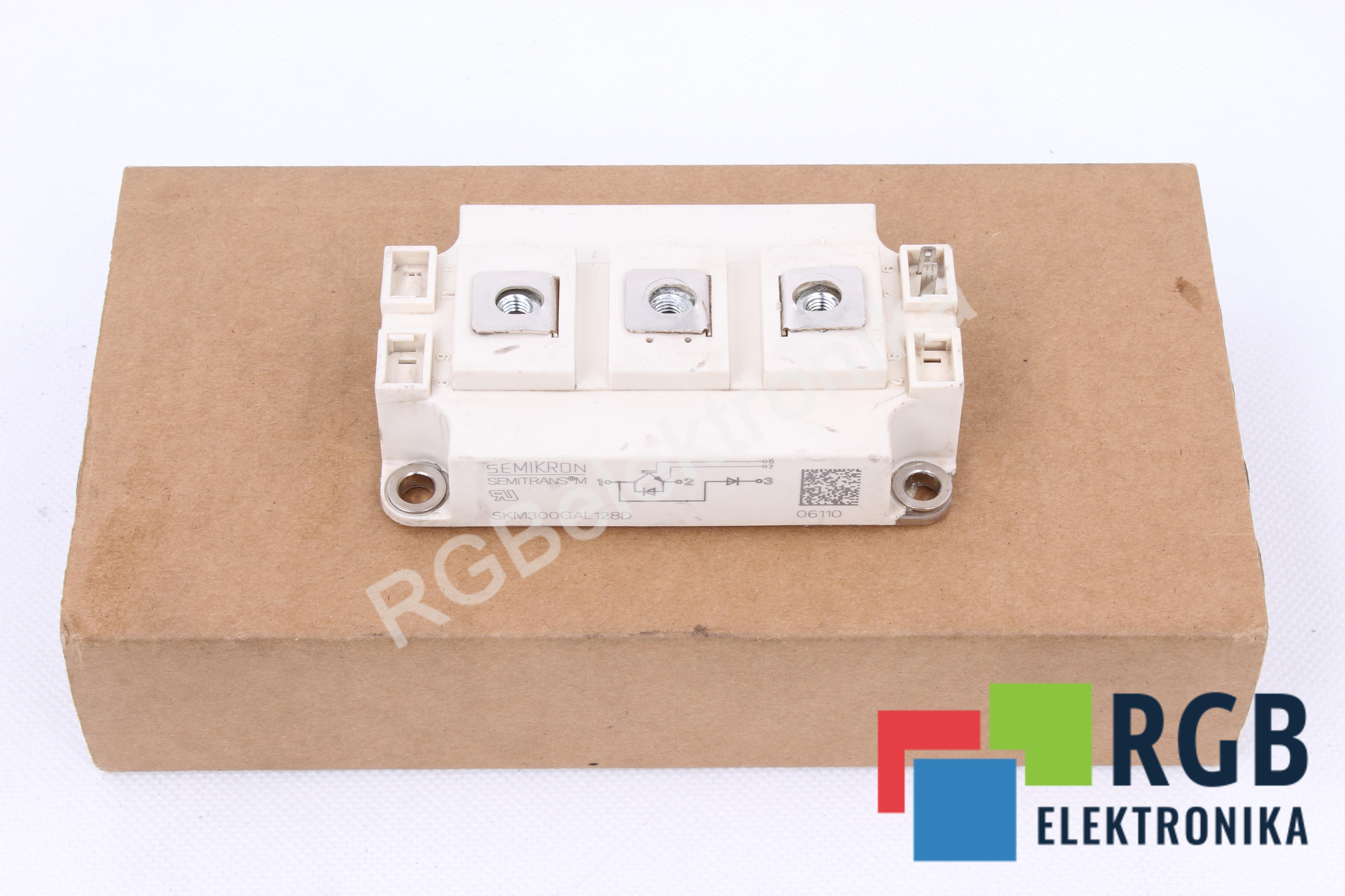 MODUŁ IGBT SKM300GAL128D 370A 1200V SEMITRANS M SEMIKRON