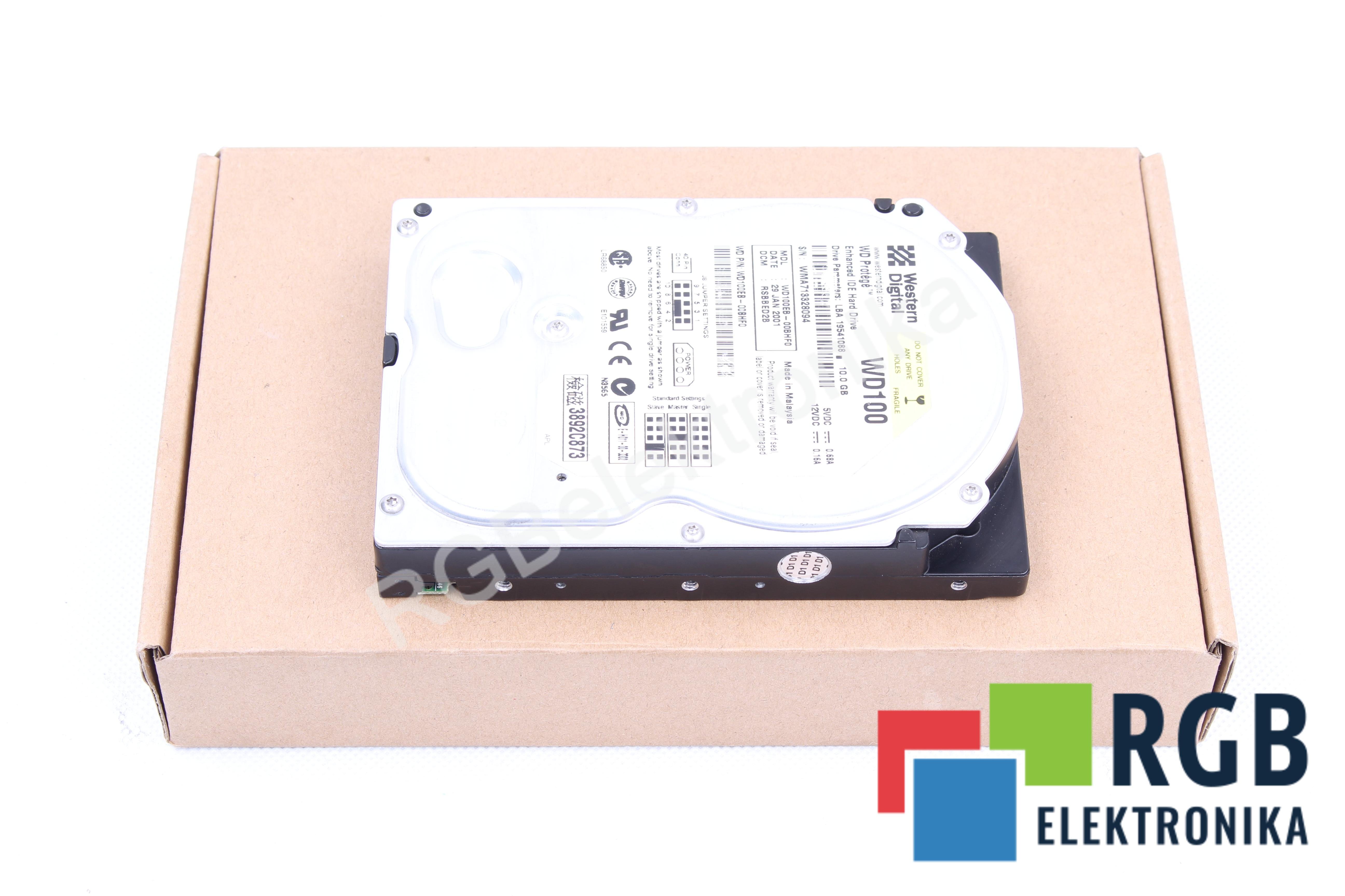 DYSK TWARDY WD100EB-00BHF0 10GB WESTERN DIGITAL