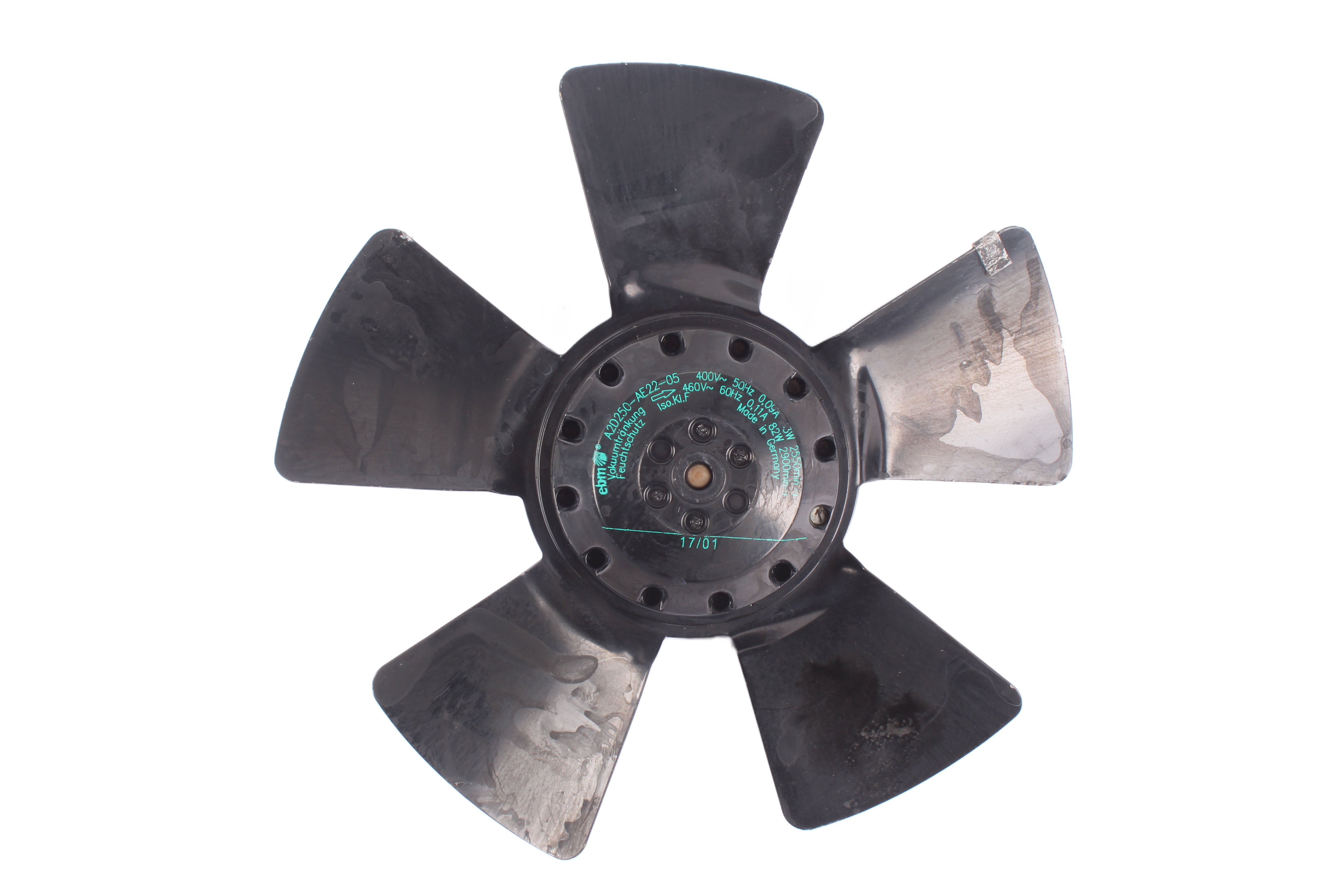 EBM PAPST A2D250-AE22-05 260X260X60 WENTYLATOR OSIOWY 460V 0.11A 260 MM 60 MM 260 MM 