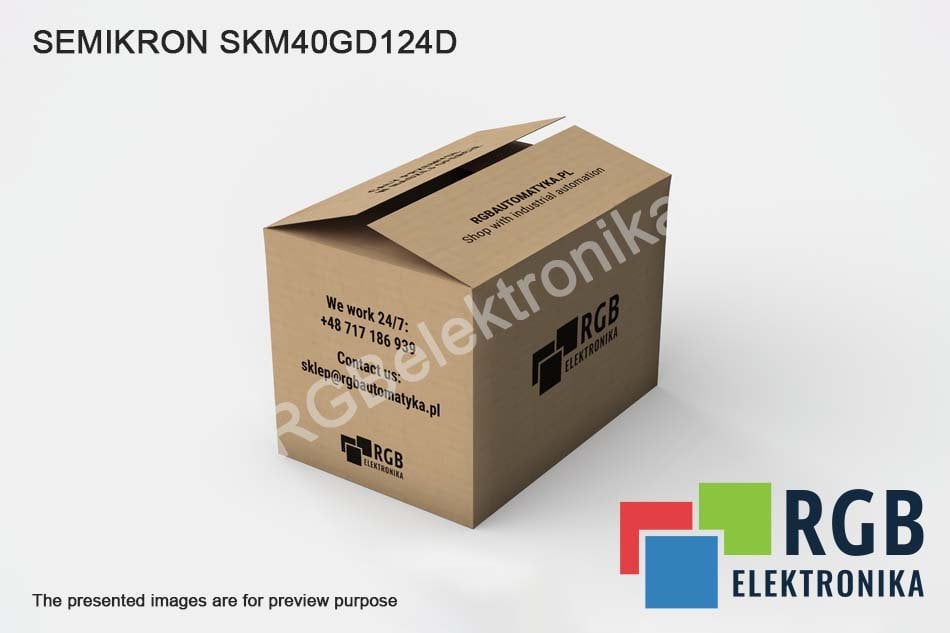SEMIKRON SKM40GD124D IGBT MODULE