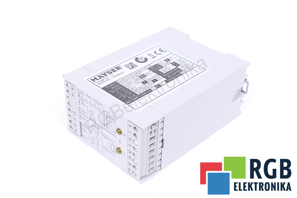 NEW SAFETY CONTROL UNIT SG-EFS104ZK2/1 24VDC MAYSER