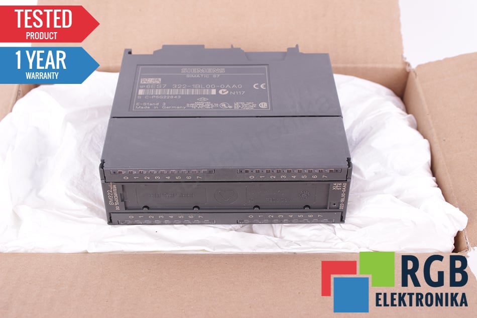 SIEMENS 6ES7322-1BL00-0AA0 ERWEITERUNGSMODUL 