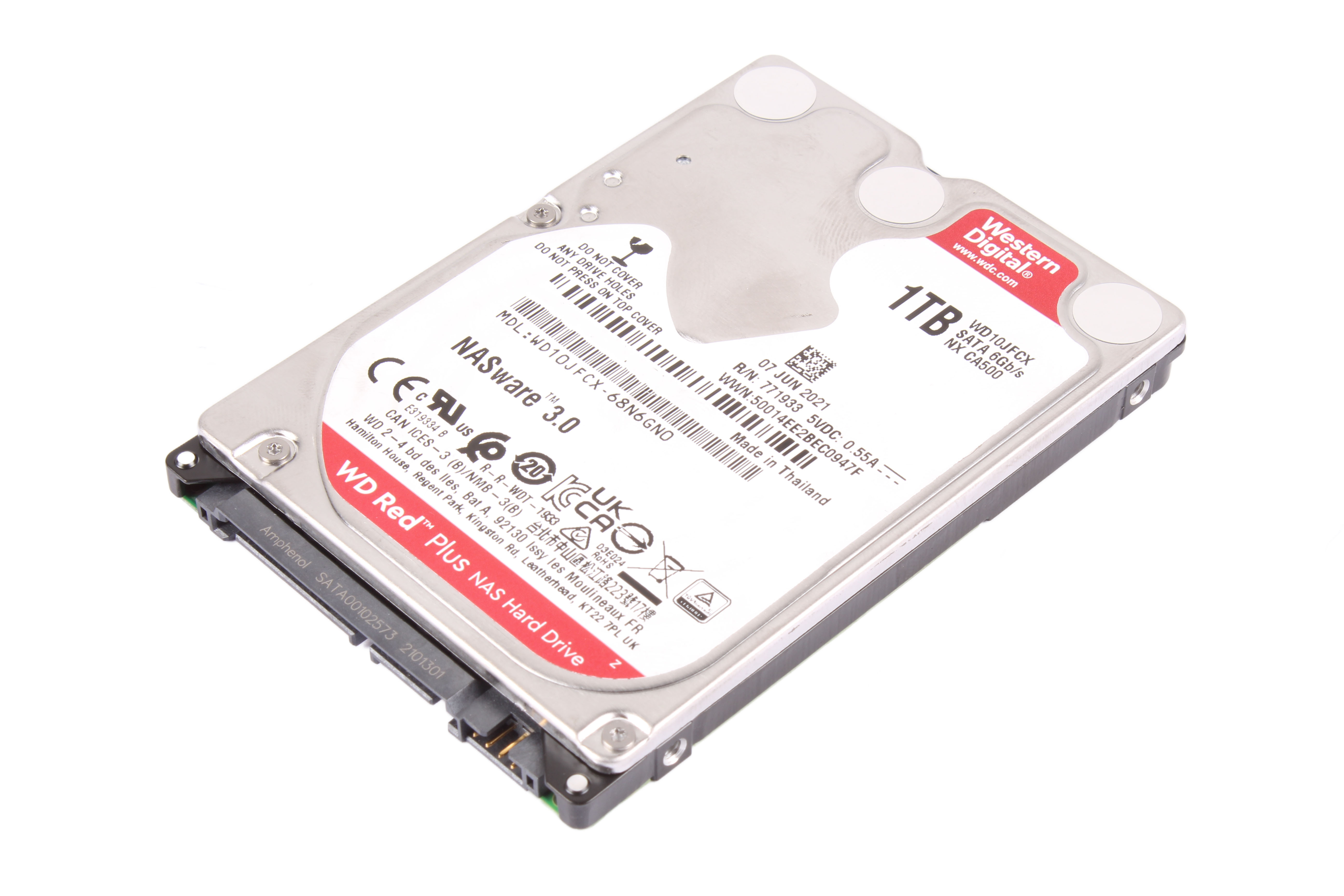 WESTERN DIGITAL WD10JFCX 1TB SATA 6GB/S HDD 