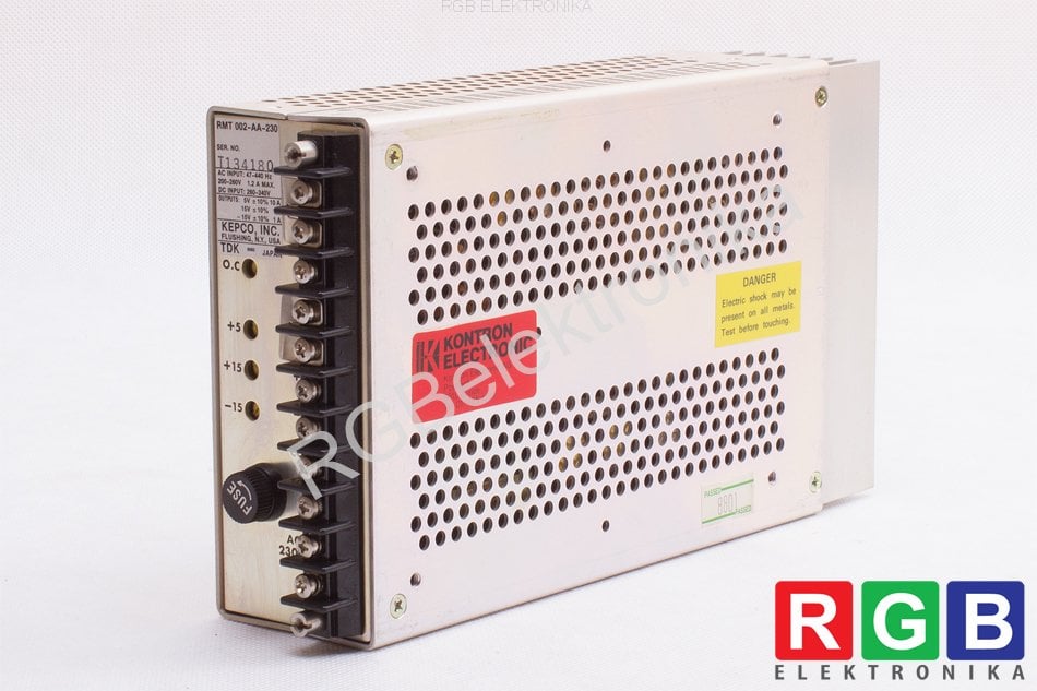 RMT 002-AA-230 TRIPLE-OUTPUT SWITCHING MODULE KEPCO/TDK