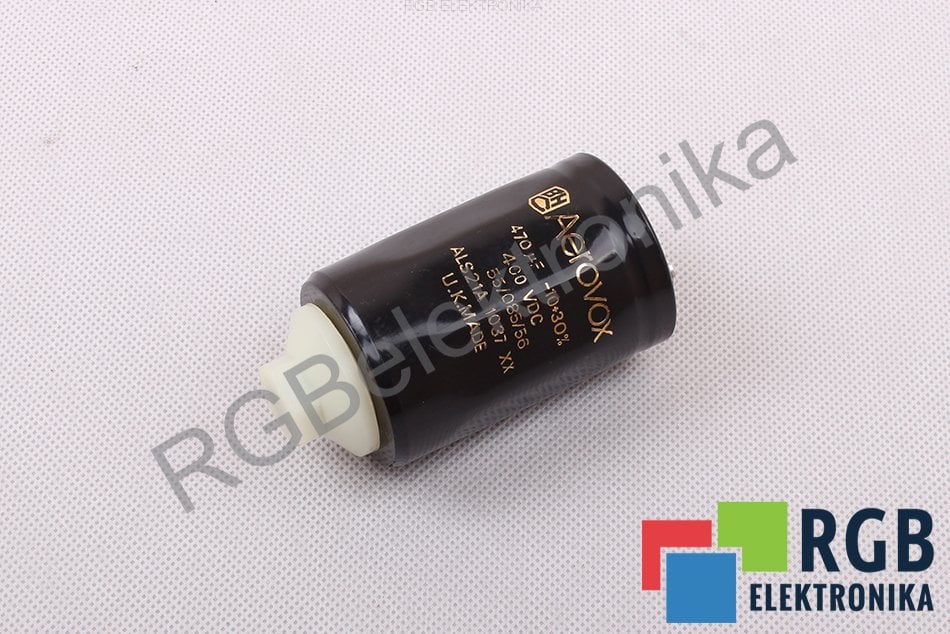 ALS21A 1037 XX ALS21A1037XX 55/085/56 470UF 400VDC KONDENSATOR AEROVOX BHC