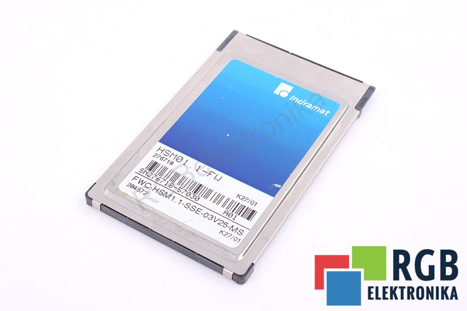 MEMORY CARD DIAX 04 HSM01.1-FW FWC-HSM1.1-SSE-03V25-MS INDRAMAT
