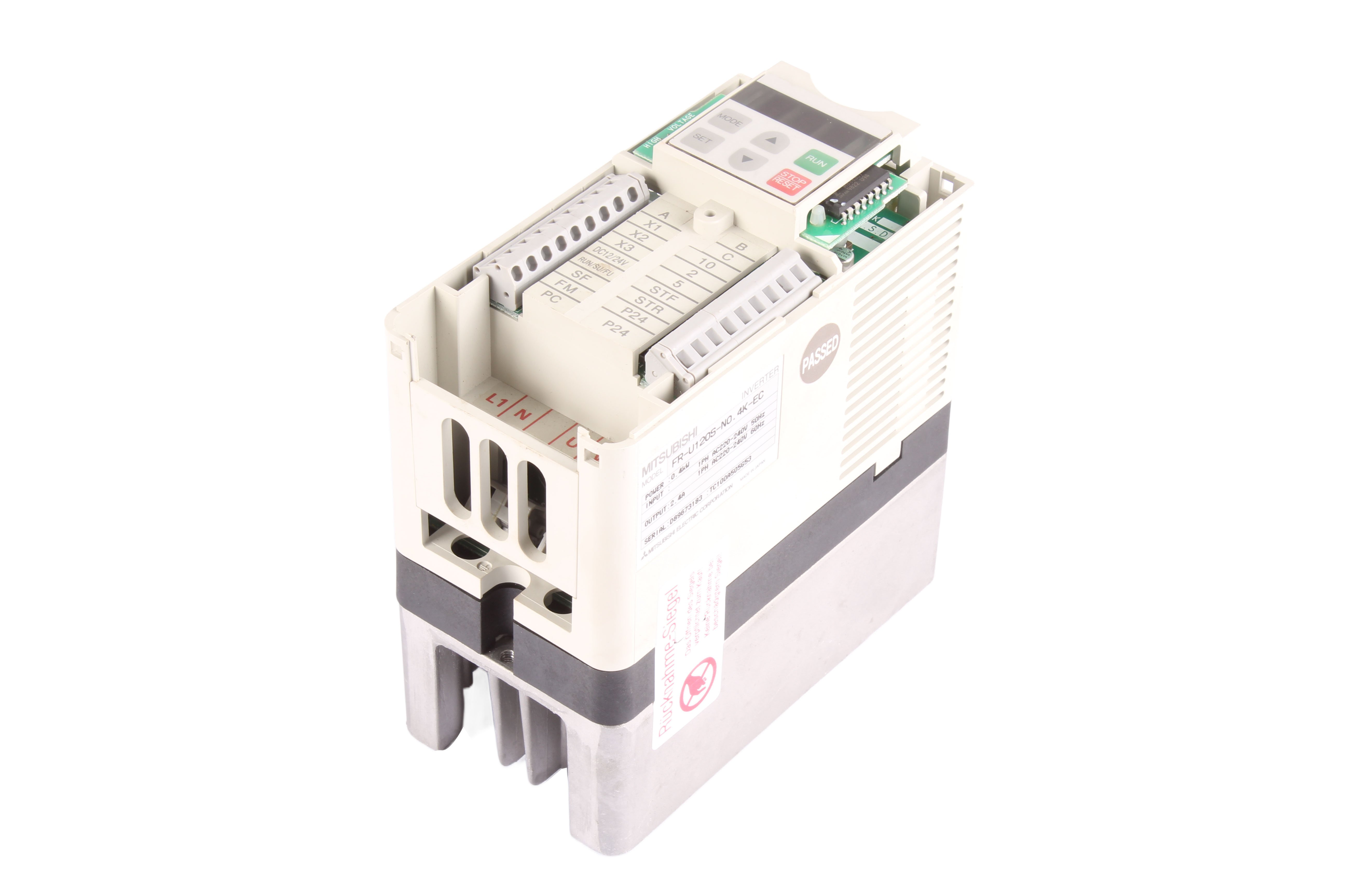 MITSUBISHI ELECTRIC FR-U120S-NO.4K-EC 2.4A 1 -F 