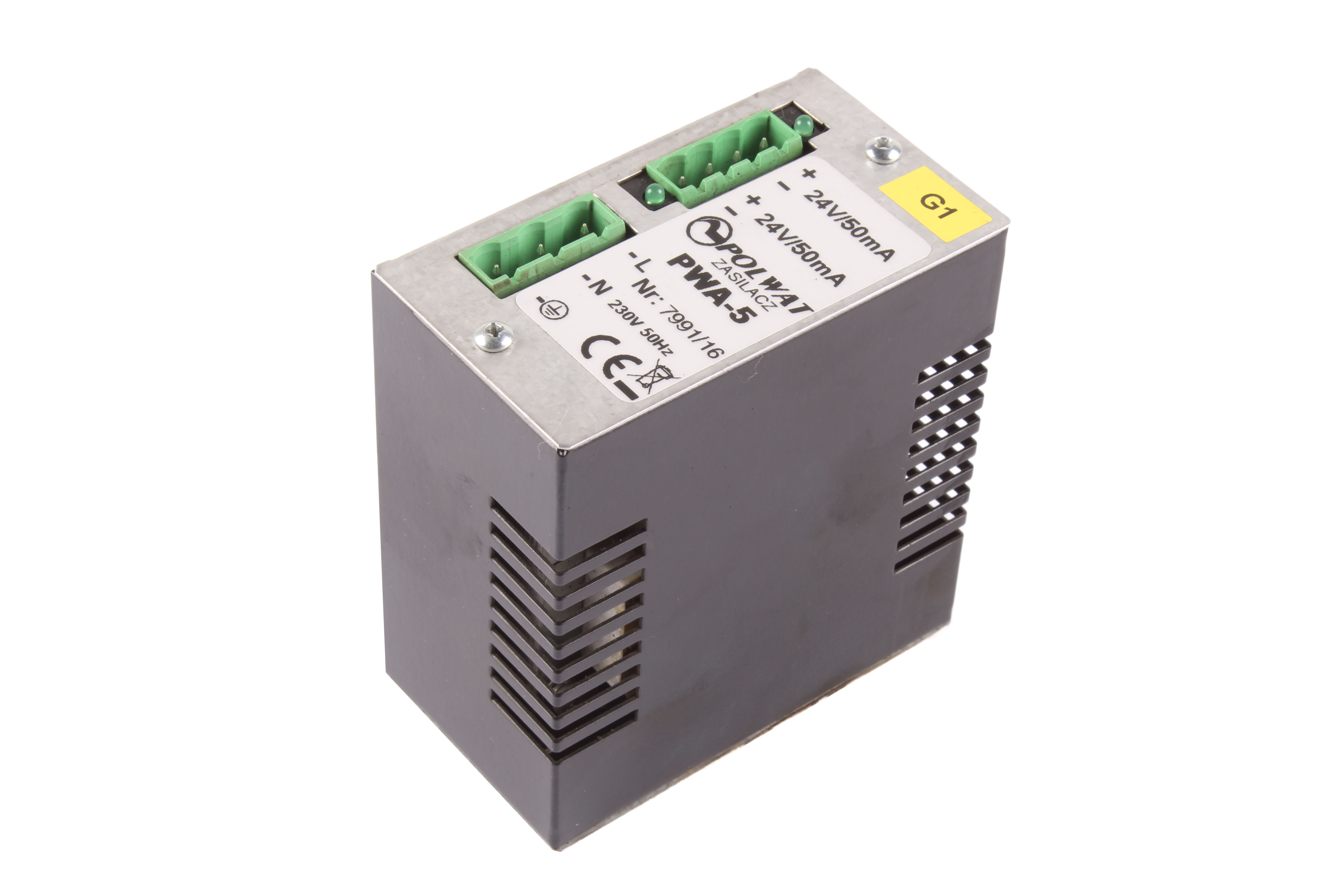 POLWAT PWA-5 POWER SUPPLY 1 -F 24 V DC 230 V AC 