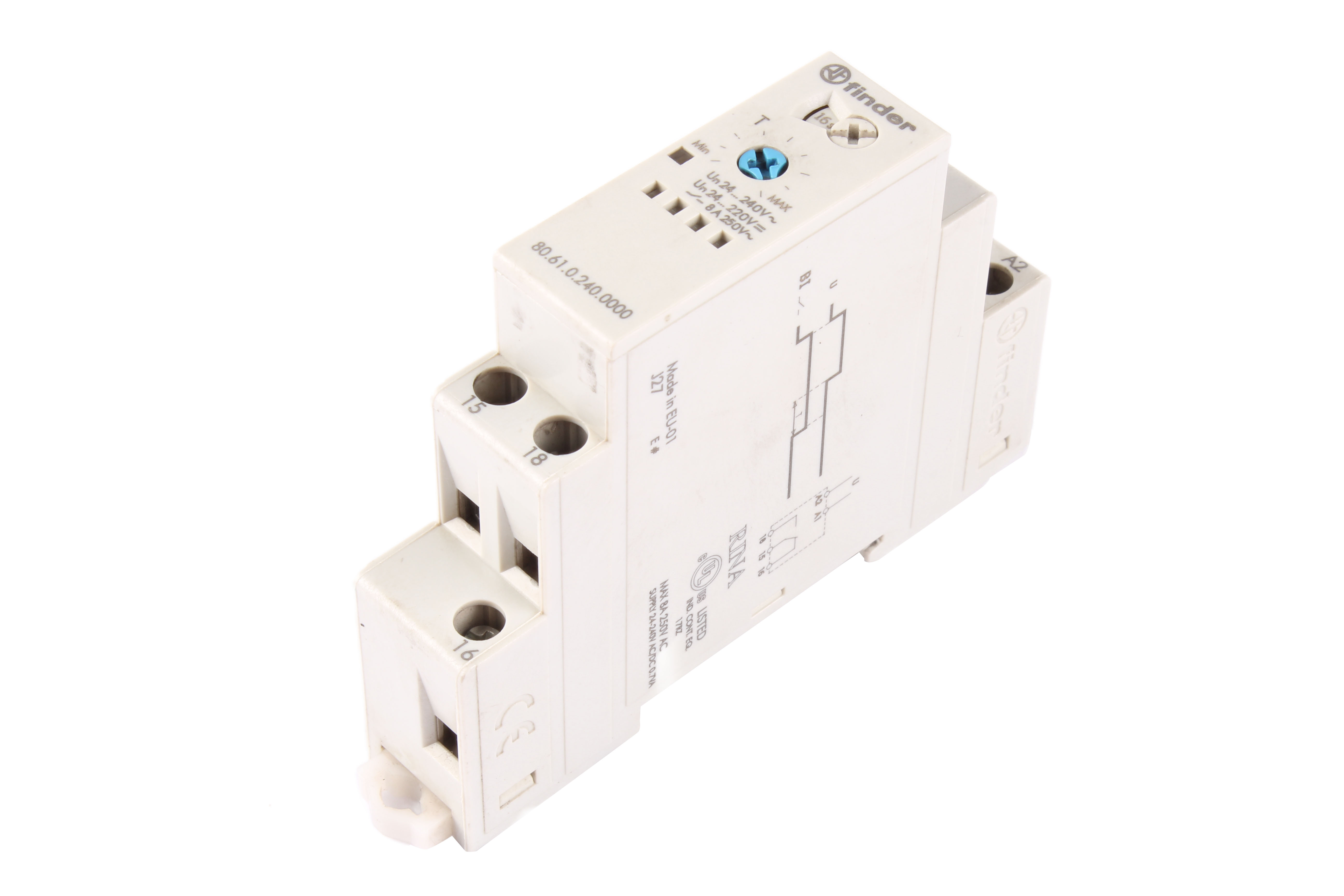 FINDER 80.61.0.240.000 RELÉ DE SEGURIDAD 240V 8A 1 -F 