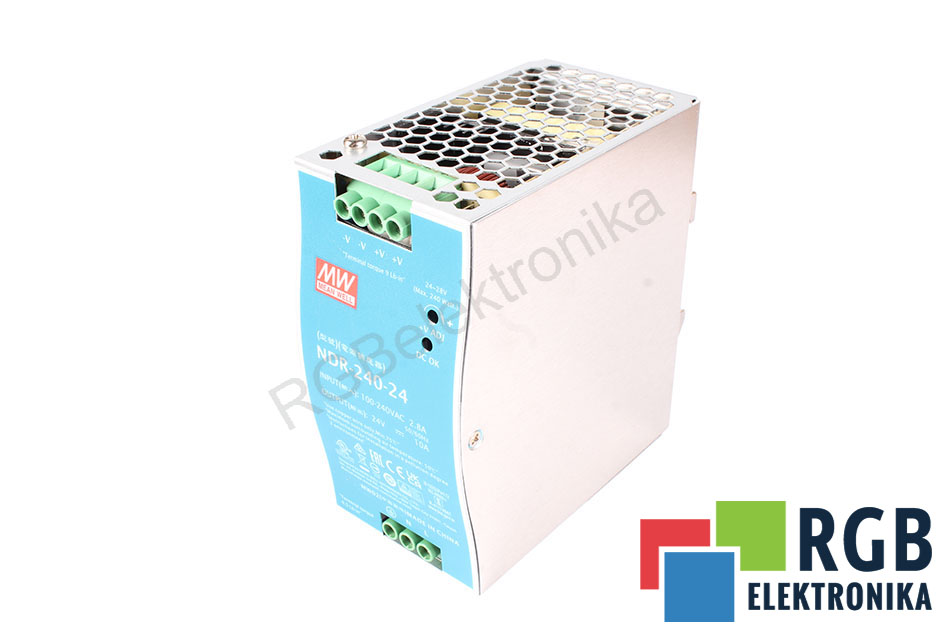 NDR-240-24 MEAN WELL ZASILACZ DIN AC/DC 240W