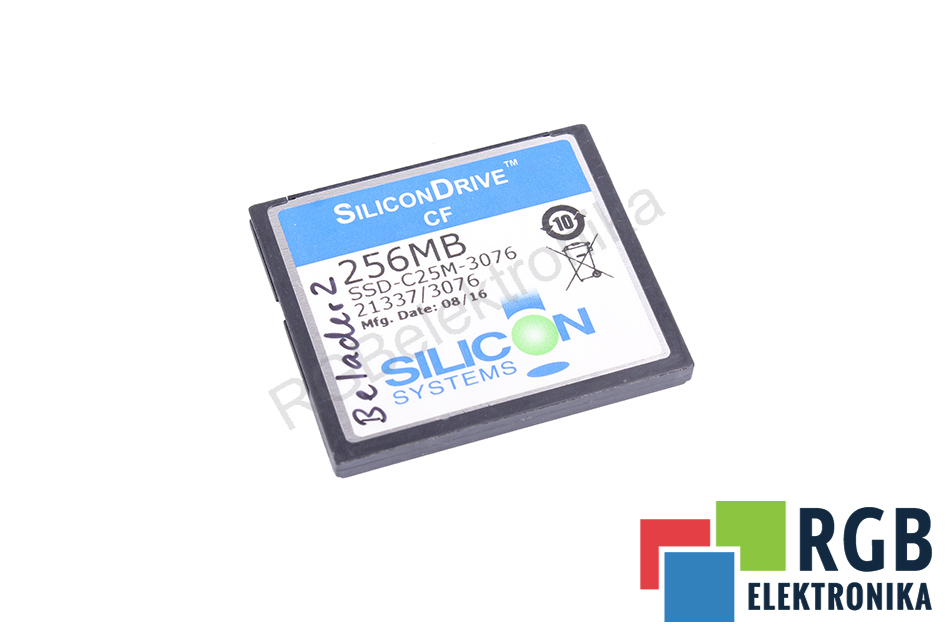 SILICON 5CFCRD.0256-03 SSD-C25M-3076 SSD-C25M-3076 256MB 