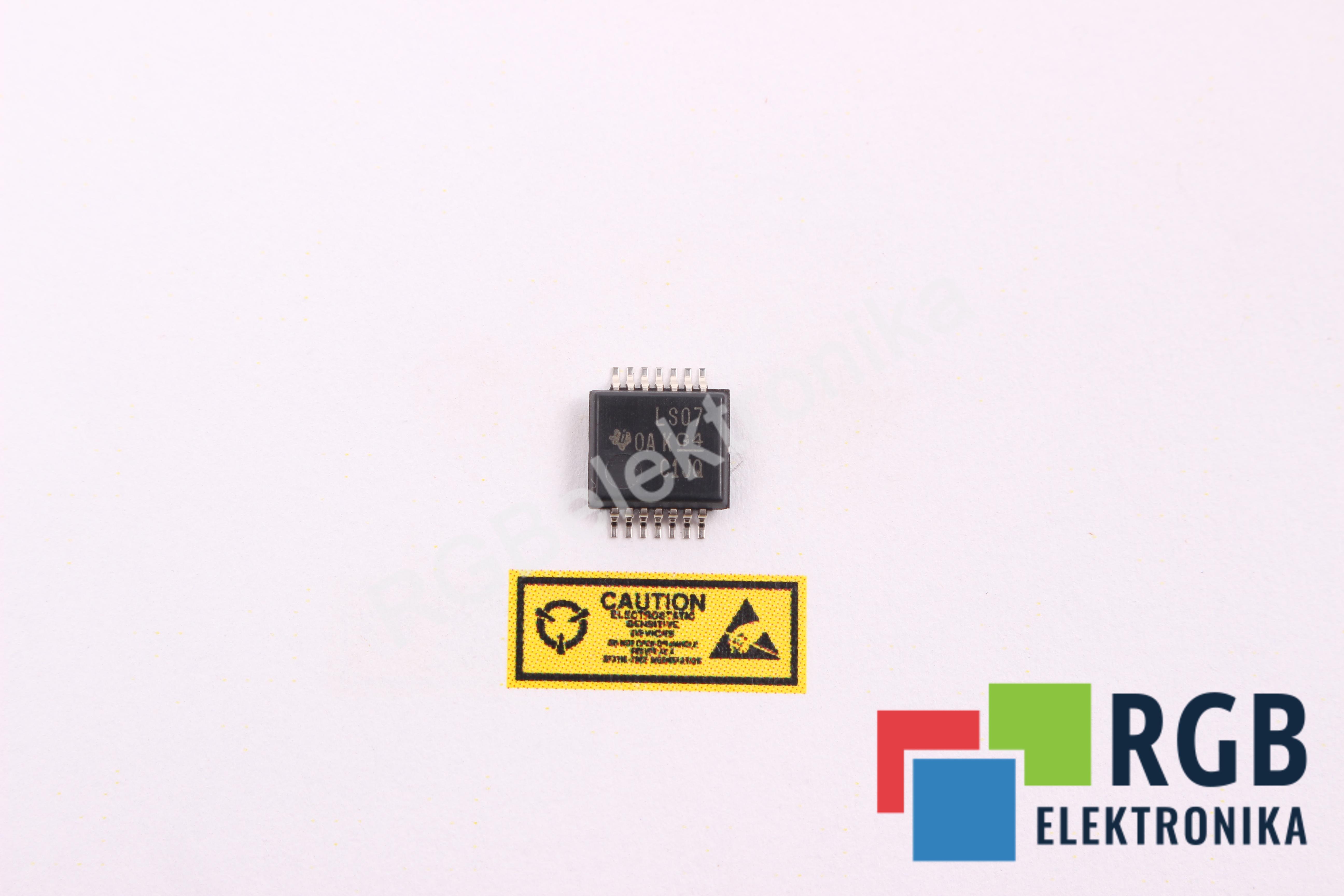TEXAS INSTRUMENTS LS07 HEX BUFFER AND DRIVER SO14