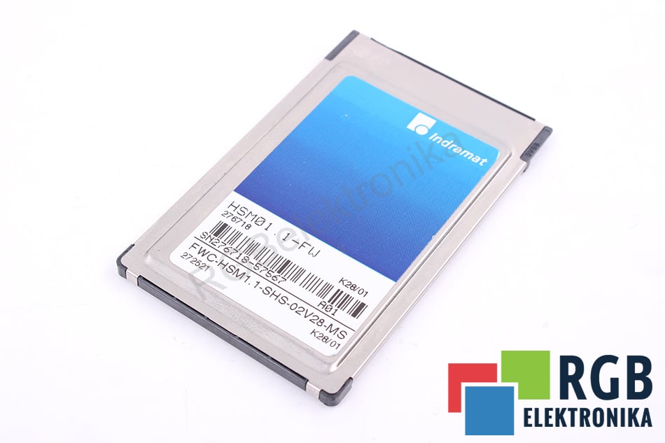 MEMORY CARD DIAX 04 HSM01.1-FW FWC-HSM1.1-SHS-02V28-MS INDRAMAT