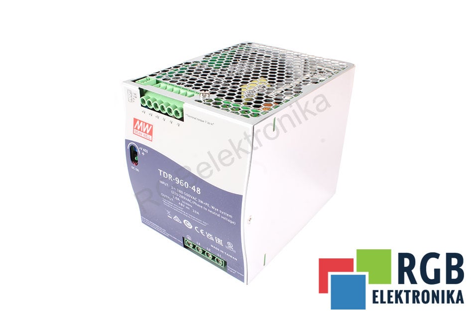 TDR-960-48 MEAN WELL ZASILACZ DIN AC/DC 960W