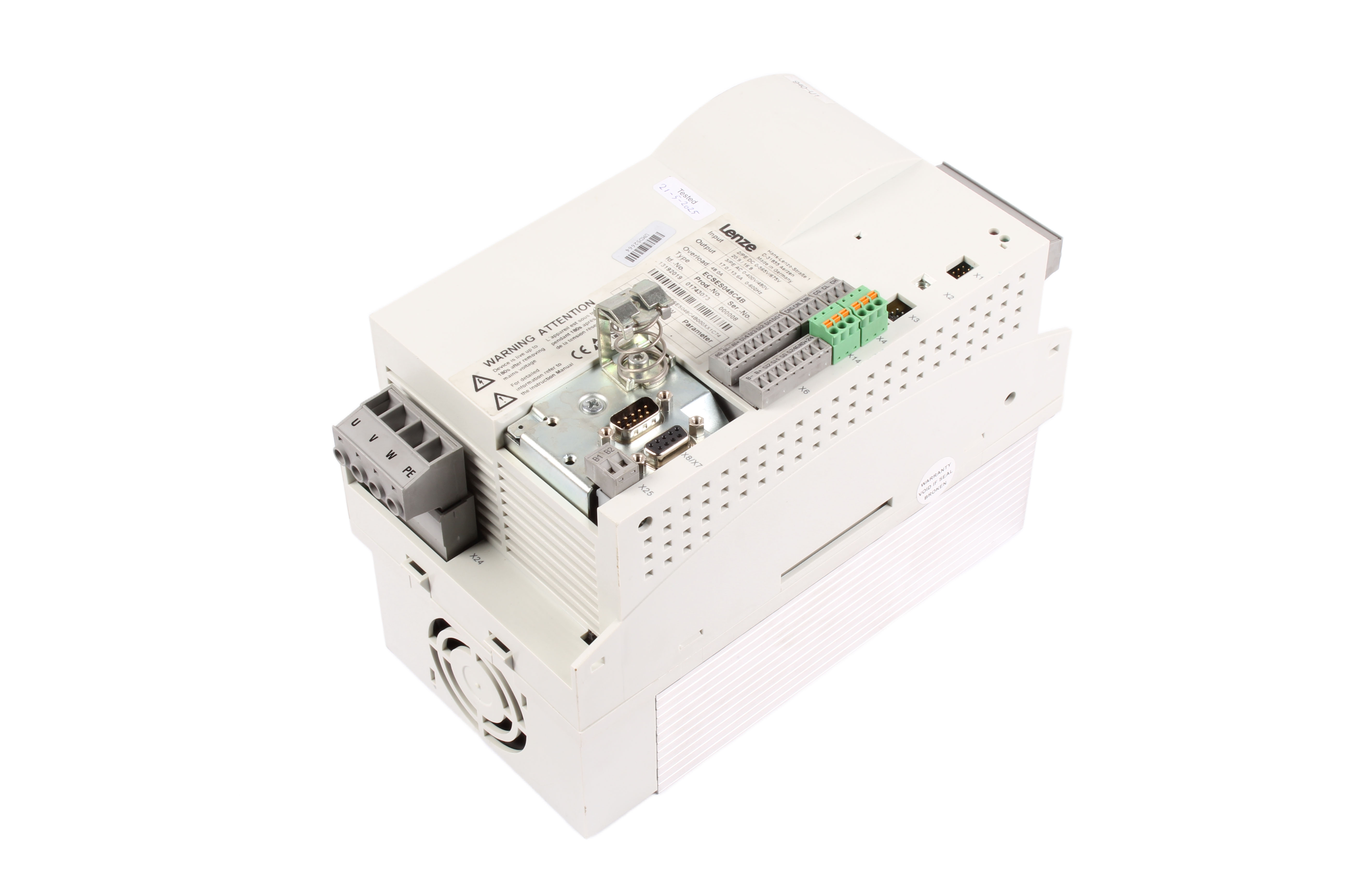 LENZE ECSES048C4B ID.-NO. 13192019 600 HZ 
