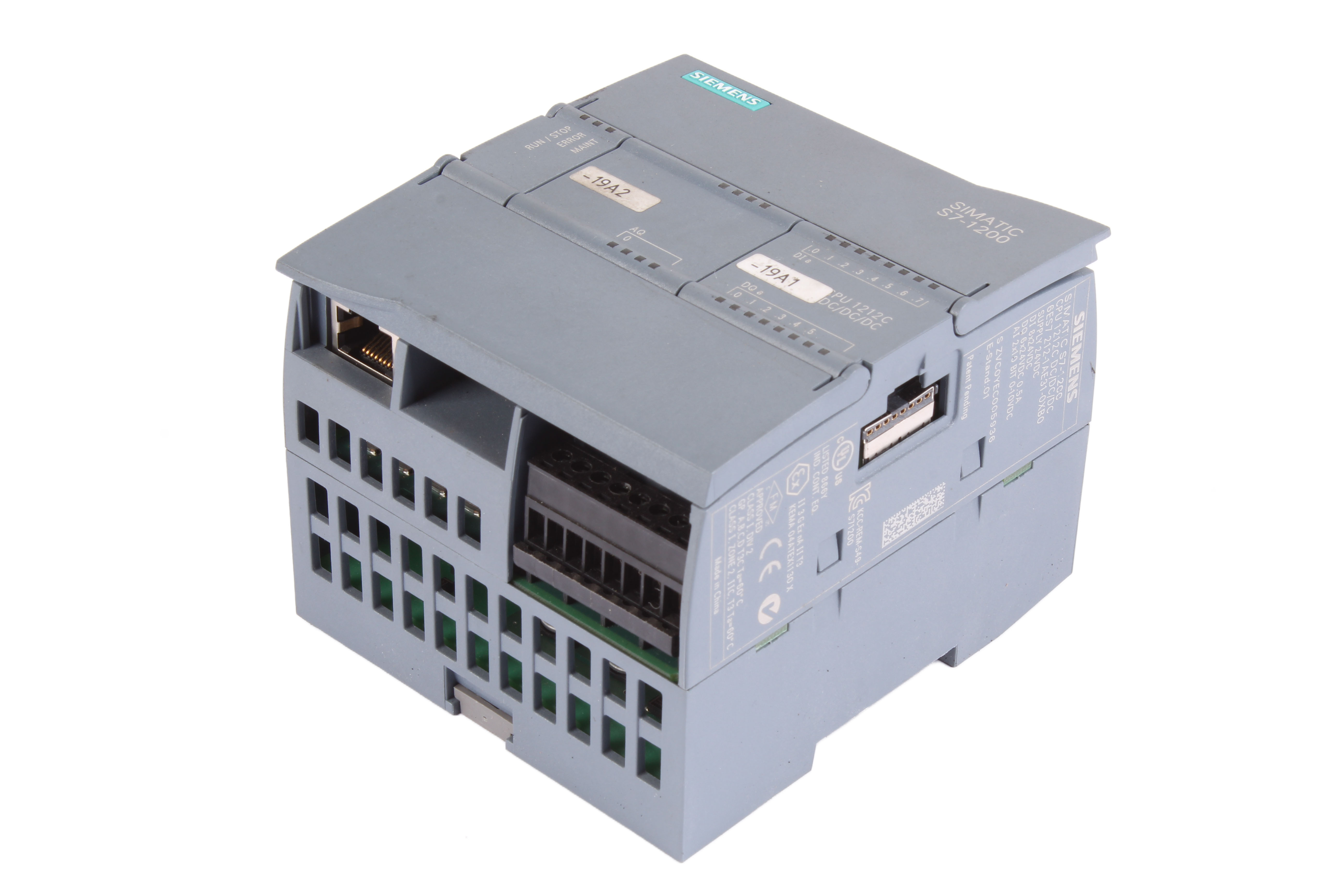 SIEMENS 6ES7212-1AE31-0XB0 CPU 1212C SIMATIC S7-1200 MODUŁ CPU 