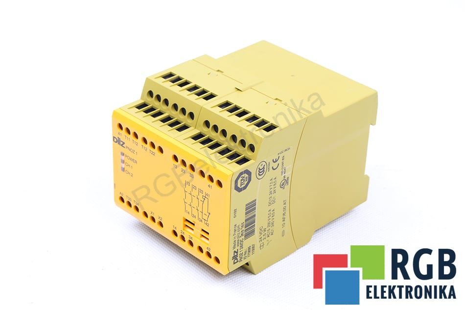 PILZ PNOZ1 24VDC 3N/O 1N/C 775695 SICHERHEITSRELAIS 