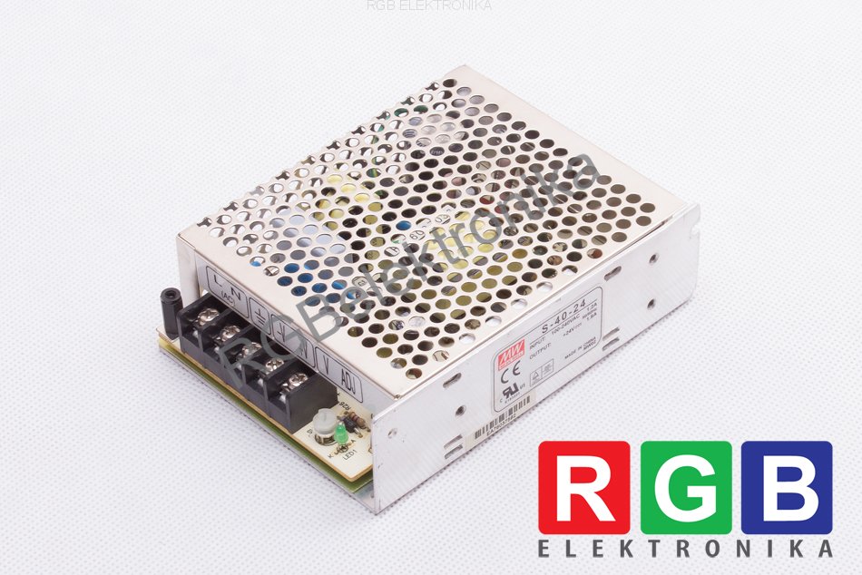 S-40-24 ZASILACZ PSU MW MEAN WELL