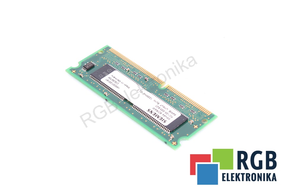 SDRAM MEMORY A5E00133191 PC133-333-520 64MB SIEMENS