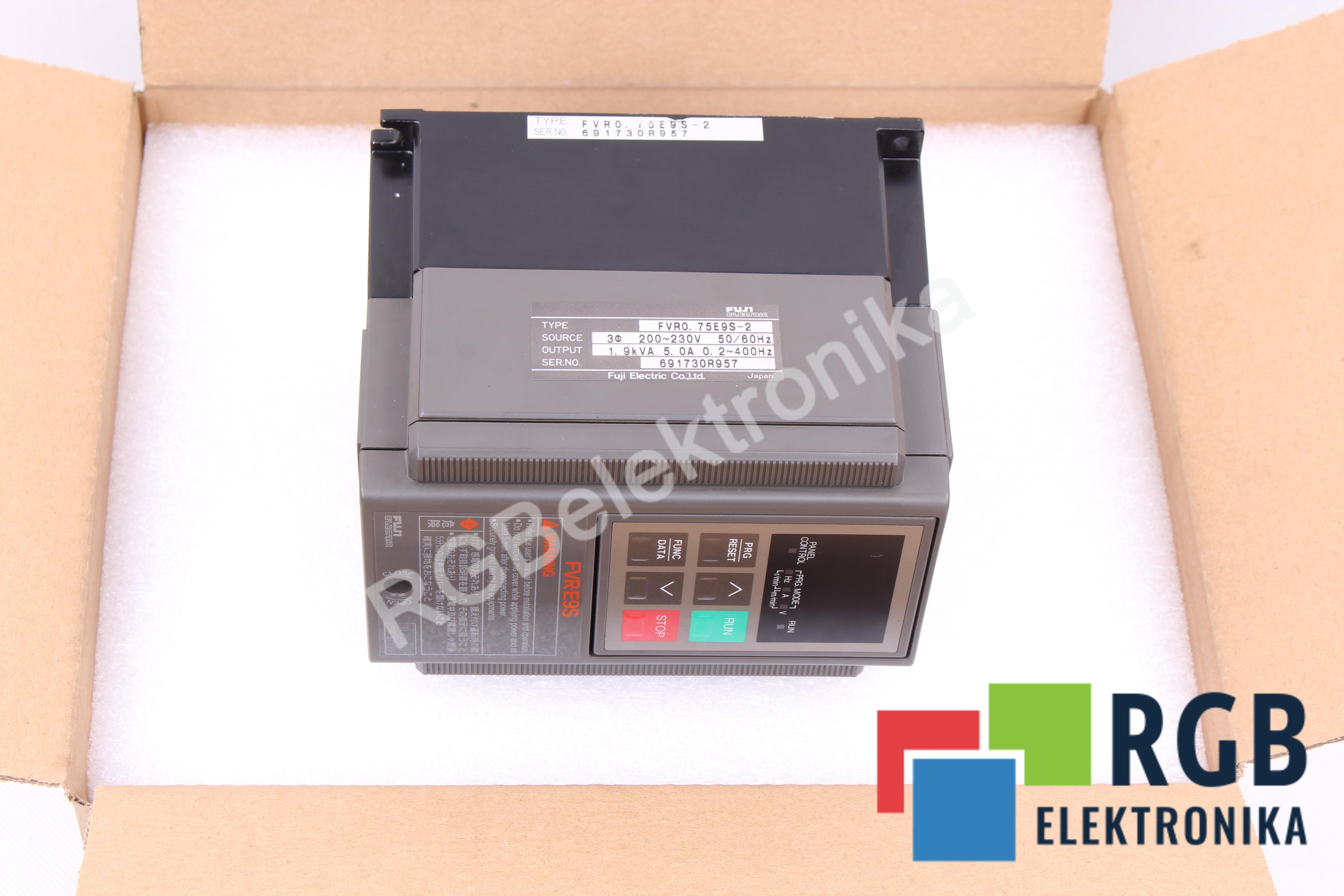 FVR0.75E9S-2 FVR-E9S FUJI ELECTRIC