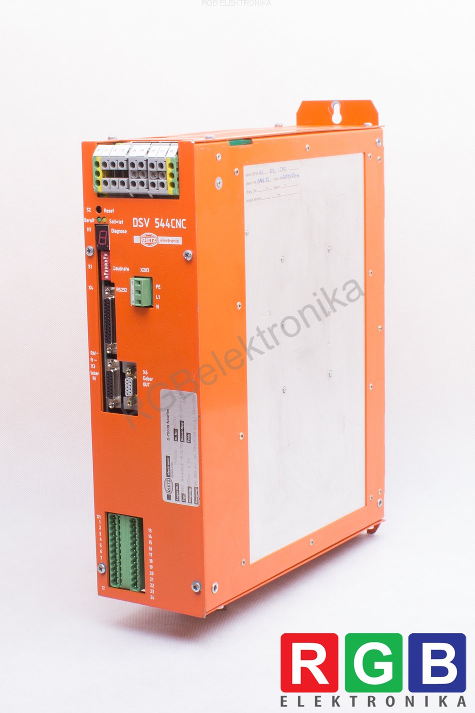 DSV 544CNC-9/k570 DSV 544CNC AC SERVO DIETZ ELECTRONIC