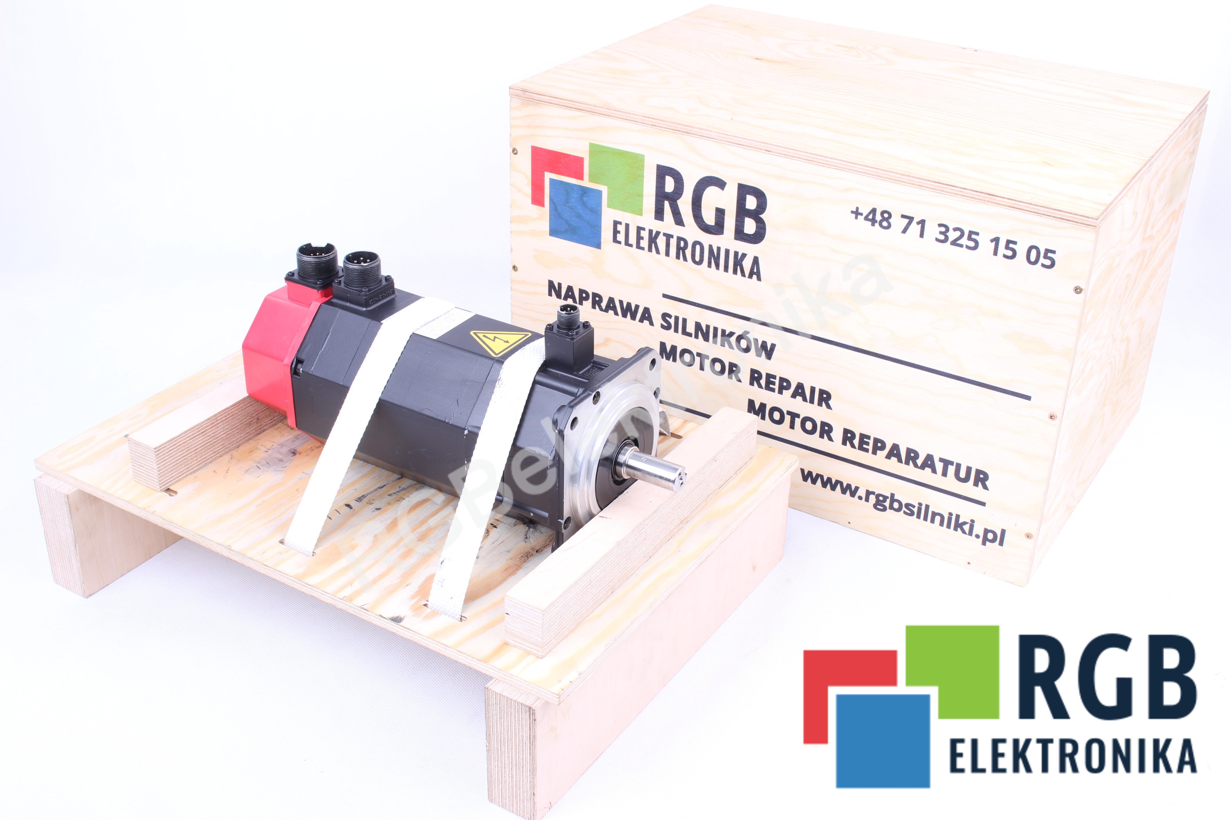 SERVOMOTOR A06B-0128-B677#7208 ALFA6/3000 1.4KW 114V 7.5A FANUC
