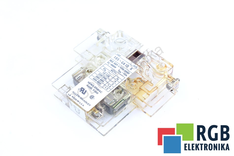 CONTACTOR 195-GA10A ALLEN-BRADLEY