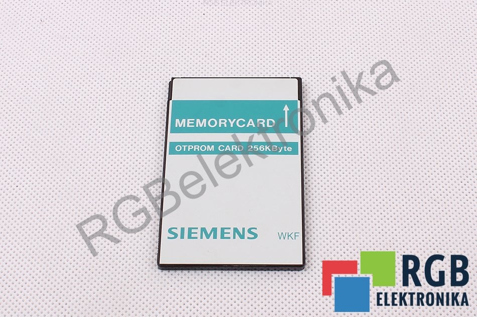 6FM1470-7AA25 V 4.2 OTPROM CARD 256KBYTE WKF MEMORYCARD SIEMENS