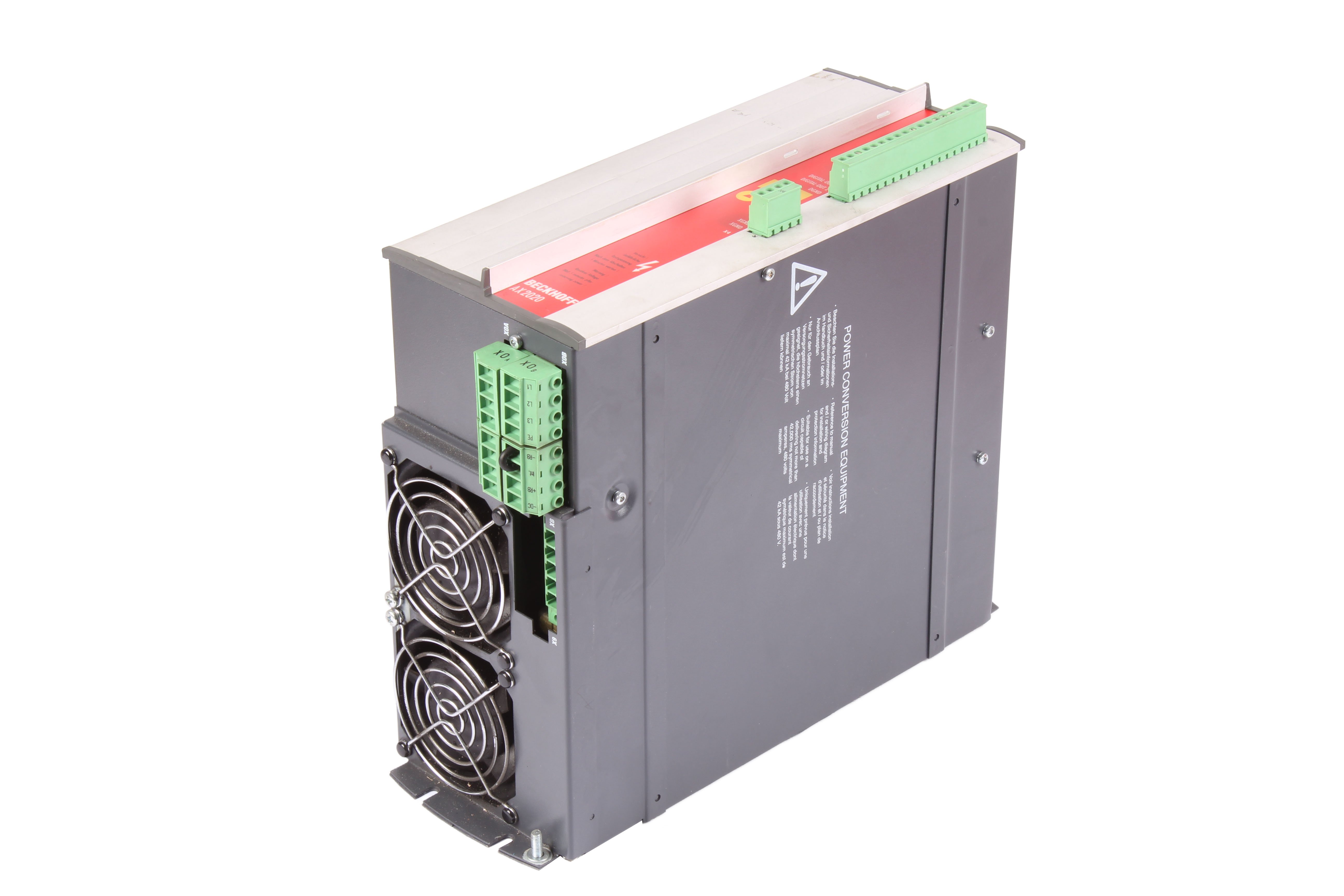 BECKHOFF AX2020 S62000-520 20A 3 -F 230-480V 