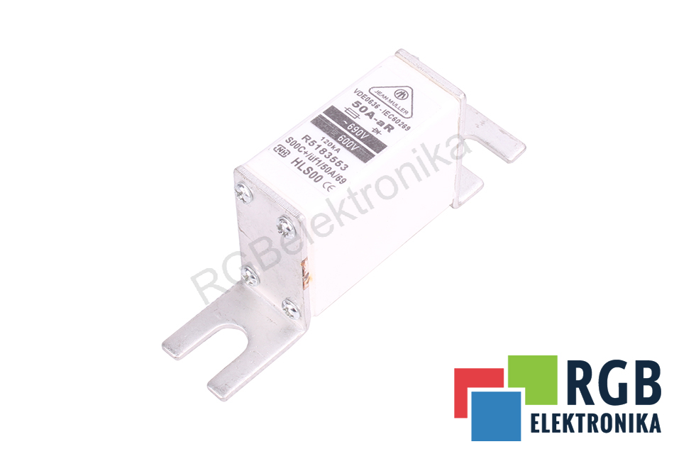 R5183553 VDE0636-IEC60269 JEAN MULLER BEZPIECZNIK 690V 50A