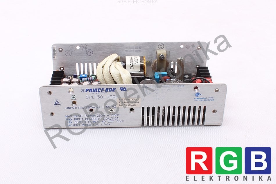 SPL130-1005 F0025-00100B D.C. POWER SUPPLIES POWER-ONE