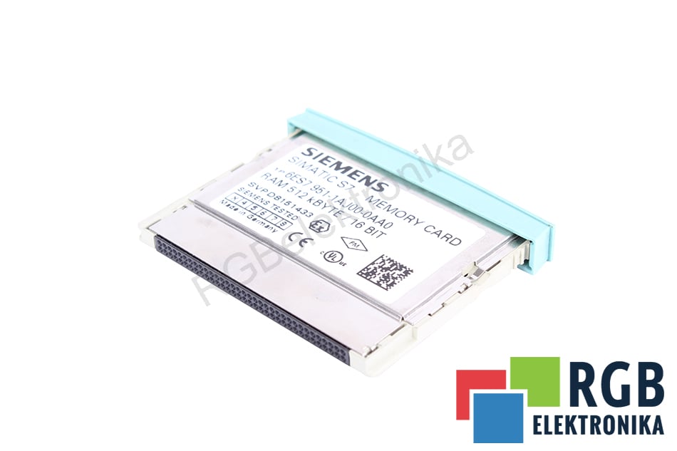 6ES7951-1AJ00-0AA0 SIMATIC S7 512KBYTE/16BIT SIEMENS